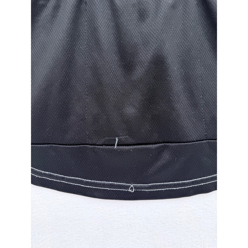 Twin Six The Bird Sleeveless Cycling Jersey Womens Medium Black White Floral Zip - Picture 4 of 7